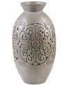 Terracotta Decorative Vase 52 cm Grey ELEUSIS_791749