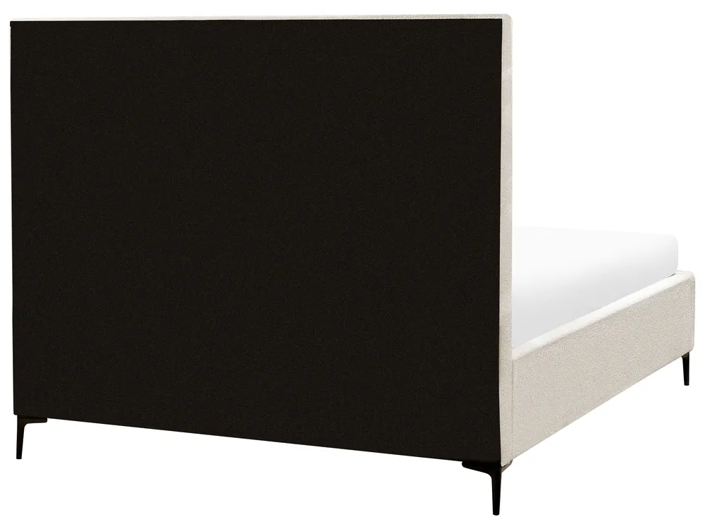 Ottoman Bed SEZANNE Boucle Off-White 160 x 200 cm (EU King Size)_939775