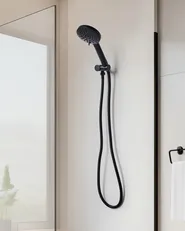 Shower Head and Hose Kit UCHIZA 5-function Black_989246