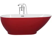 Freestanding Bathtub GUIANA 1730 x 820 mm Red_717544