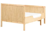 Extendable Kids Bed Pine Wood MONTIGNY 90 x 200 cm (EU Single) Light Brown_967032