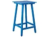 Garden Bar Table ADIRONDACK 60 cm 59 cm Synthetic Material Blue