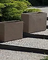 Plant Pot EDESSA 80 cm Dark Brown