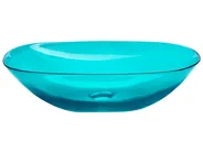 Lavabo da appoggio MOENGO 54 x 36 cm Superficie solida Turchese_891741
