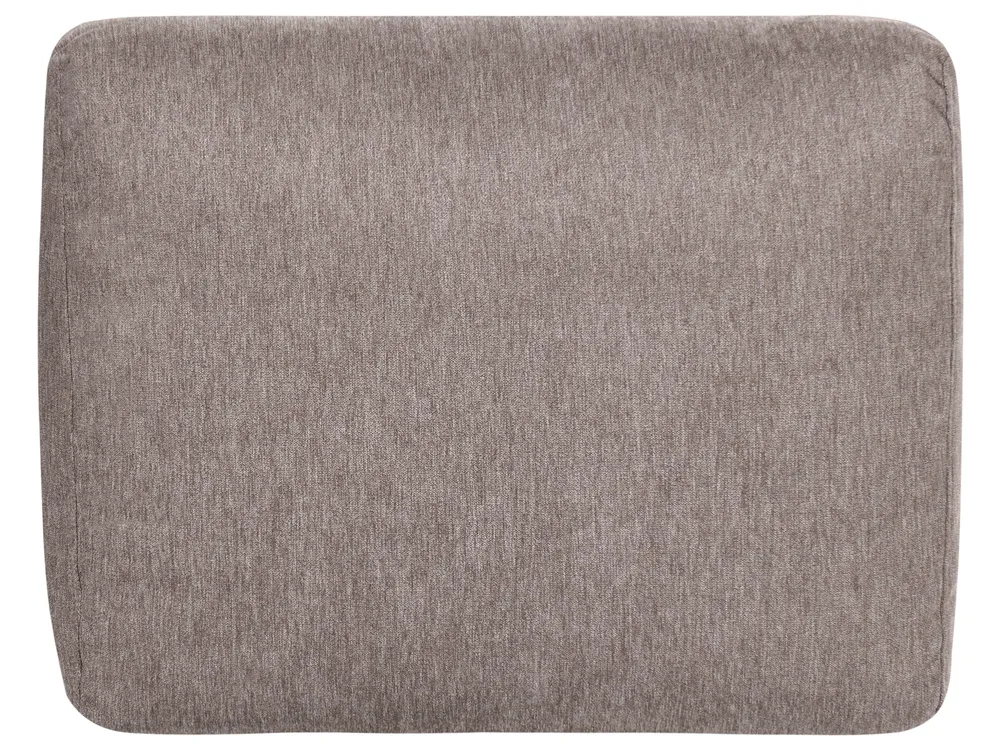 Living Room Set 4 Seater KILDAL Fabric Brown_1058477