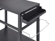 Carrello portavivande da giardino STALETTI Nero Metallo_931764