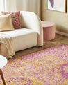 Wool Area Rug 140 x 200 cm  cm Multicolour AVANOS_830708