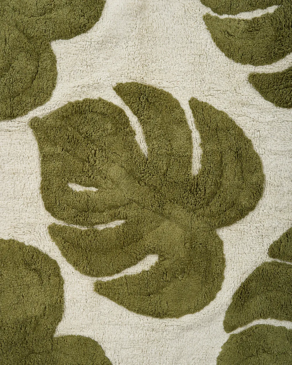 Kids Rug BOTANIST Beige 140 x 200 cm Cotton_1108075