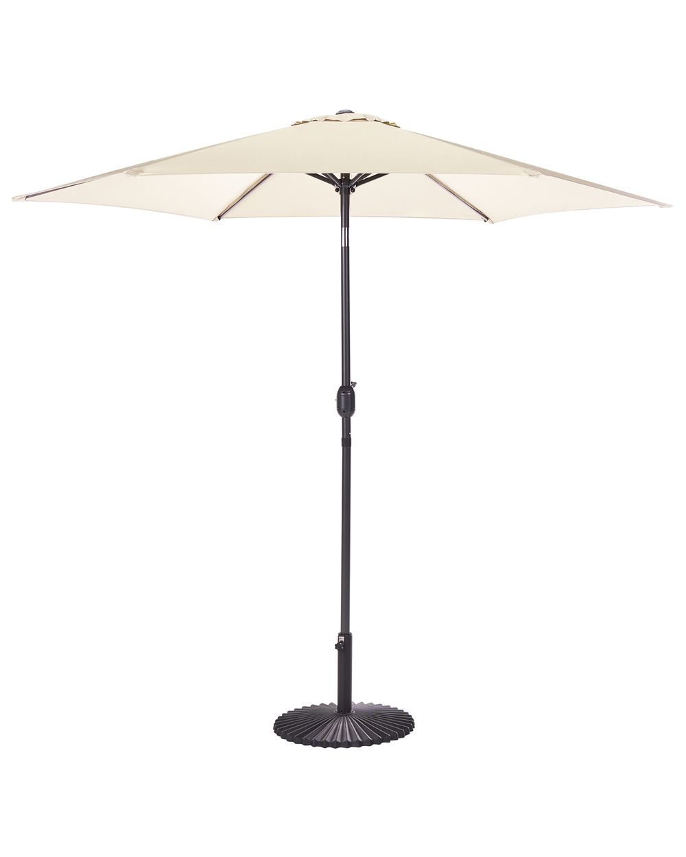 Parasol de jardin 266 cm VARESE Beige clair