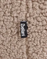 Poltrona a dondolo KINNO Bouclé Beige_974146