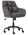 Fabric Office Chair Grey PALMDALE_935412