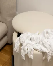 Puf ze schowkiem WENONA Welur Jasnobeżowy_1050656