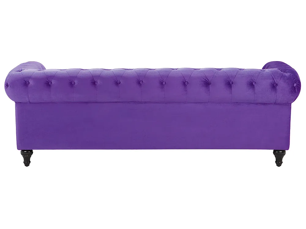 Sofa 3 Seater CHESTERFIELD Velvet Violet_705644