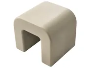 Set of 2 Side Tables MOZIA Olive Green Beige_1032319