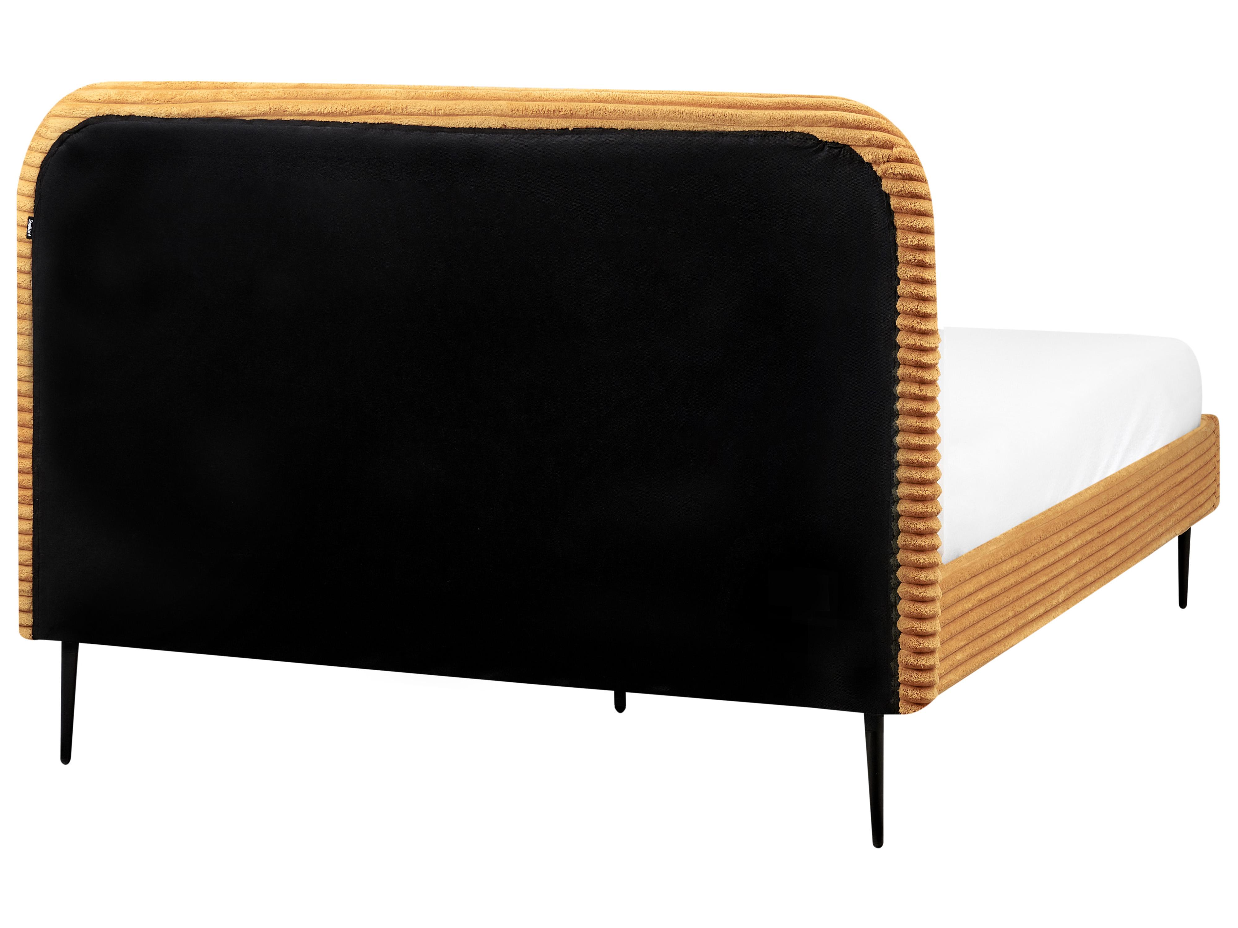 Cama Bombazine FLAYAT 140 x 200 cm Laranja_967958