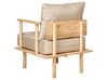 Ensemble de canapé et fauteuil en tissu beige ASKER_932696