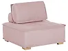 Sillón modular TIBRO Tela Rosa