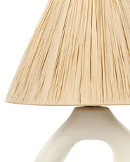 Table Lamp BARBAS Ceramic Natural_871537