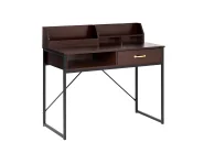 Polcos íróasztal ZYRA 110 cm 50 cm Sötétbarna_1191660