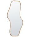 Wooden Wall Mirror 79 x 180 cm Light BIOLLET_915563