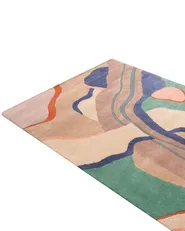 Rug ALMORA Multicolour 160 x 230 cm Viscose_1036927