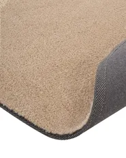 Shaggy Rug DEMRE Sand Beige 160 x 230 cm_1076880