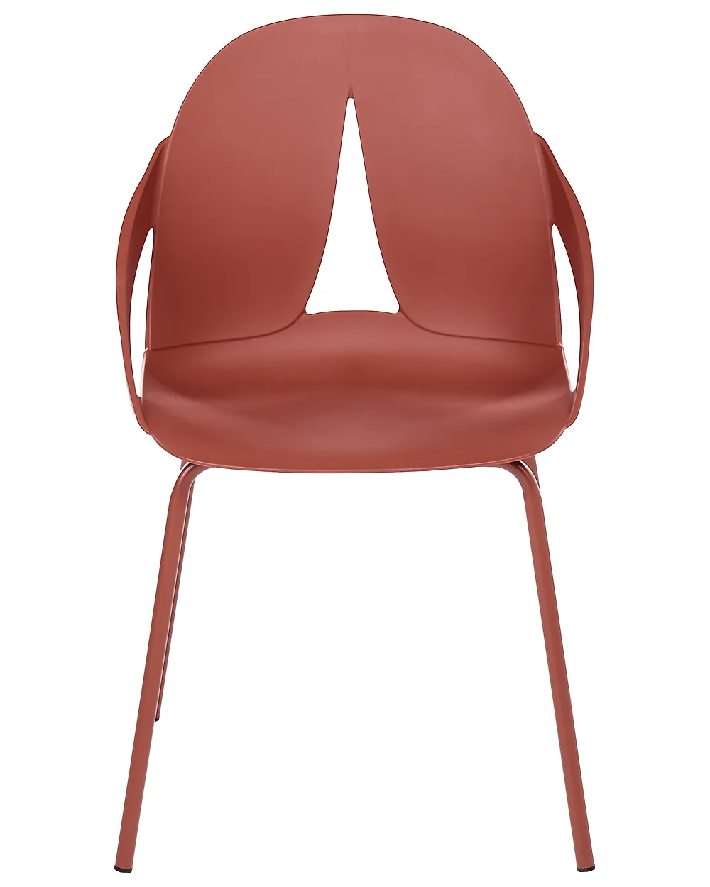 Set of 2 Garden Chairs BOLGHERI Red_1182952
