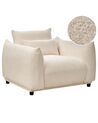 Fauteuil bouclé wit JAMSA_927710