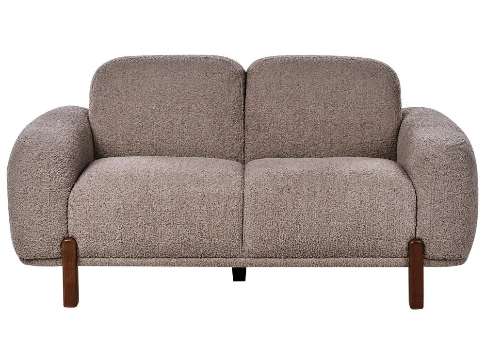 Living Room Set 4 Seater ODNES Boucle Taupe_1053001
