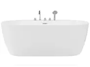 Freestanding Bathtub ROTSO 1700 x 800 mm White_775662