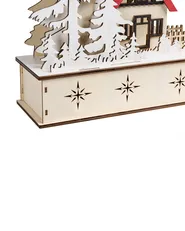 Decorazione natalizia LED GOKSJO 33 cm Marrone chiaro_1016899