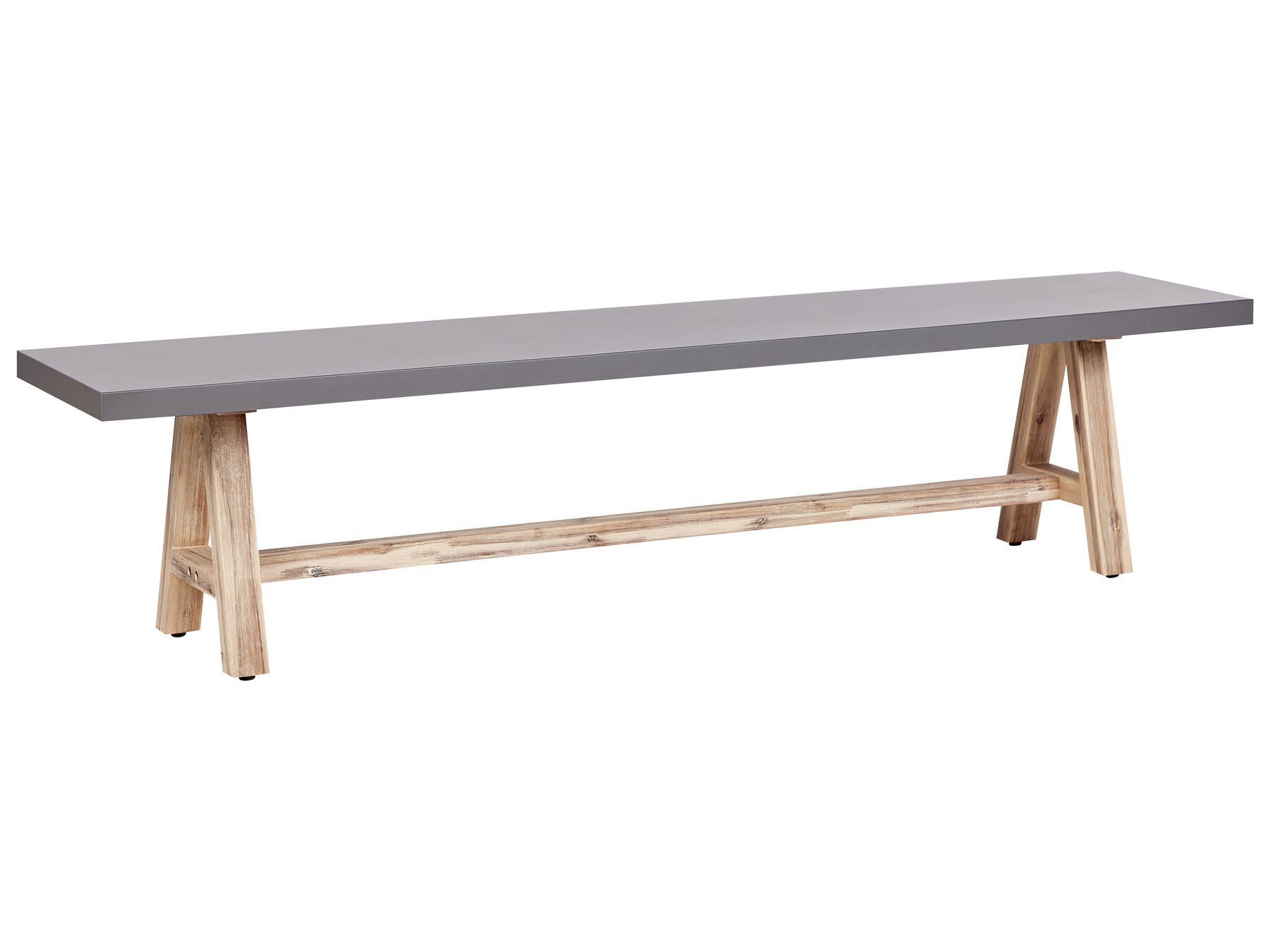 Banc de jardin 200 cm gris TONNARE_930620