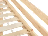 Bunk Bed with Drawers GIRGOLS Pine Wood Light Brown 90 x 200 cm (EU Single) with Storage_968093