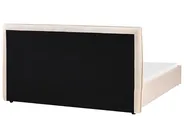 Wasserbett Bouclé LAVAUR 160 x 200 cm Beige_985888
