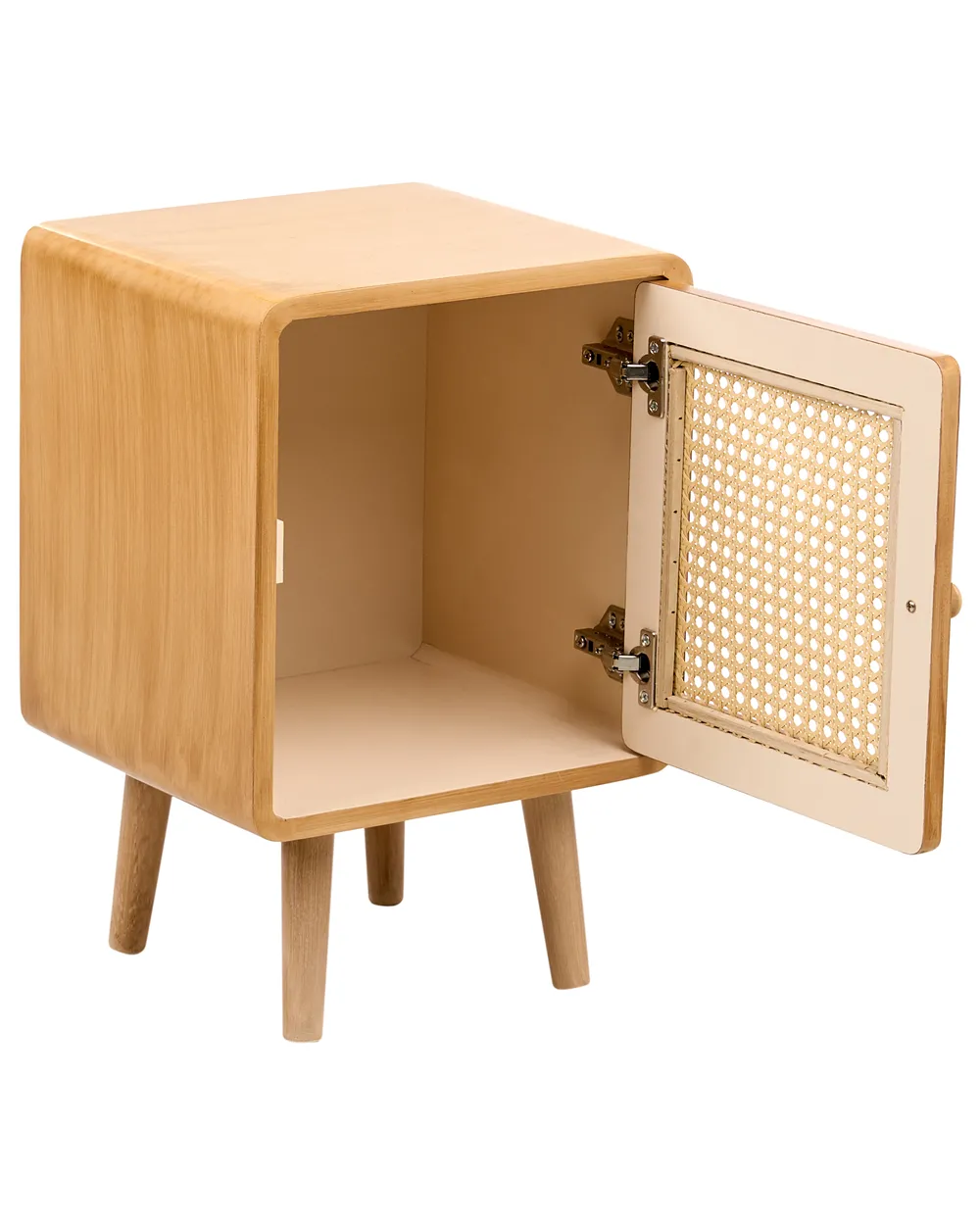 Bedside Table LEFROY Light Brown_975640