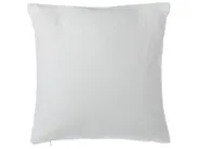 Set of 2 Decorative Cushions CLEOME 45 x 45 cm White Grey Blue Geometric Pattern_769301