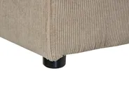 Module fauteuil LEMVIG Velours côtelé Taupe_876032