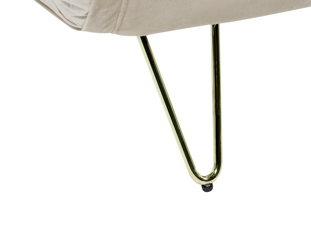 Set da salotto 3 posti VESTFOLD Velluto Beige_851628