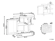 Vanity Unit PACLLON 60 cm White_1109870