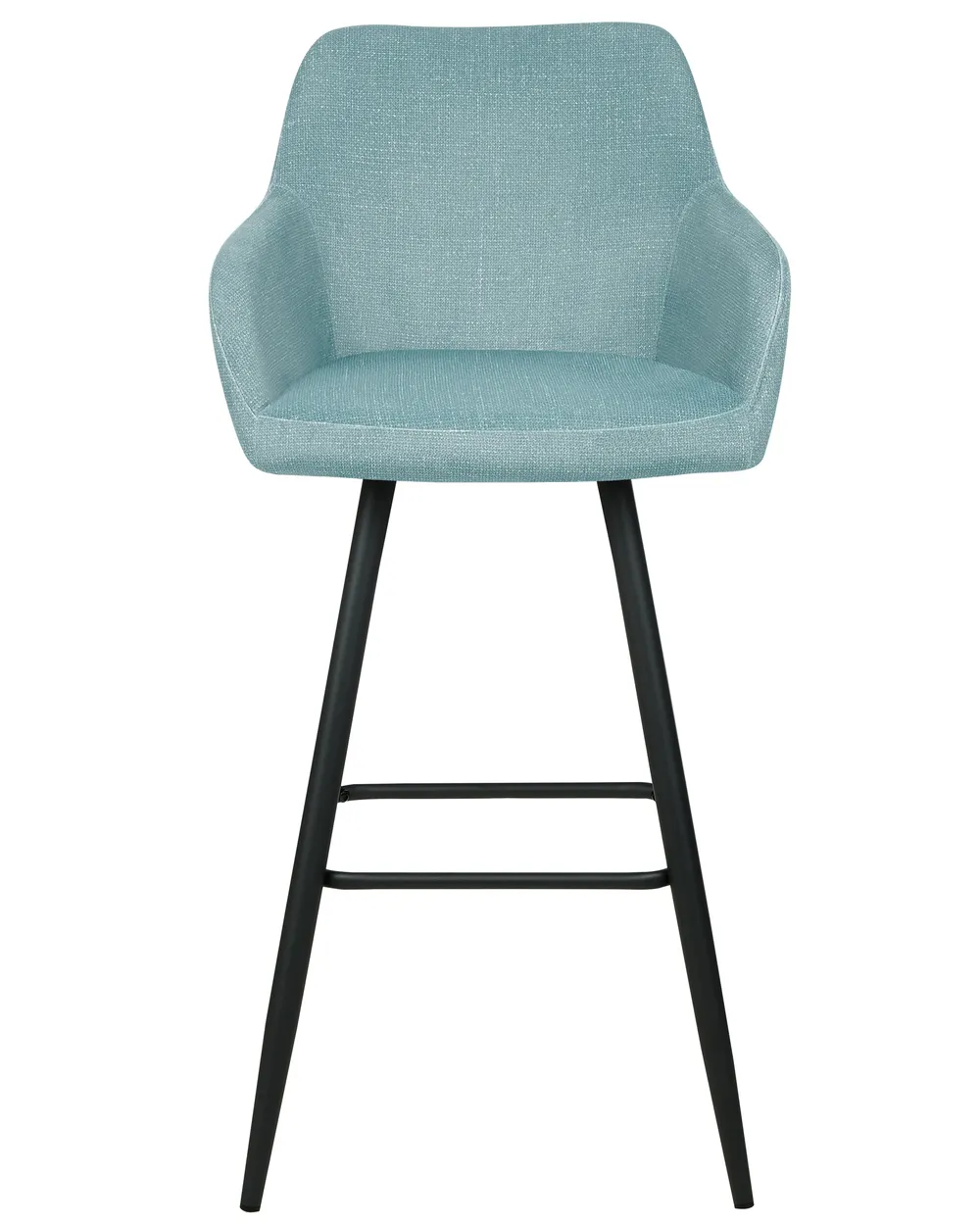 Set di 2 sedie alte CASMALIA Velluto Azzurro_898999