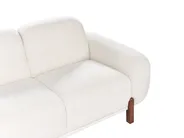 Living Room Set 4 Seater ODNES Boucle White_1053451