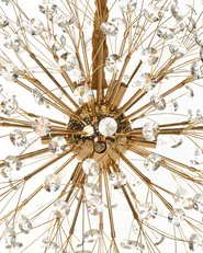 Lampadario TIMANE Vetro Ottone_1006098