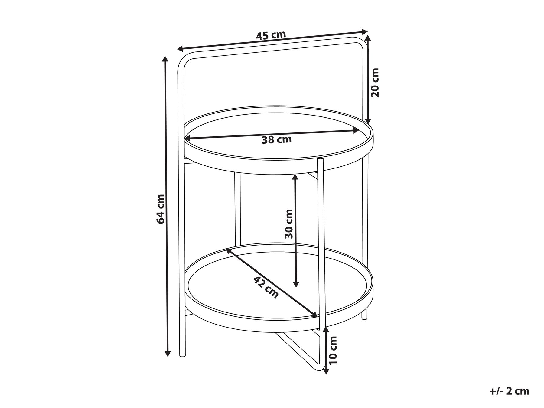 Side Table EVART Black_941864