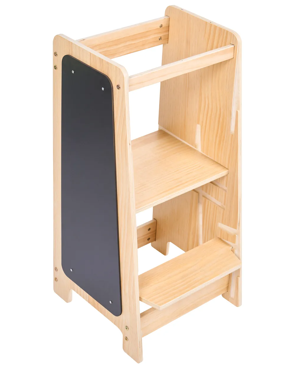Kitchen Helper KLORI Pine Wood Light Brown_1083482