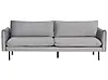 Sofa 3 Seater VINTERBRO Velvet Grey