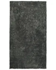 Dywan shaggy EVREN Ciemnoszary 80 x 150 cm_758597
