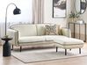 Ottoman en tissu beige clair TONSBERG_927322