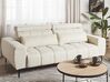 3 Seater Fabric Sofa Cream VEGAMO_925175