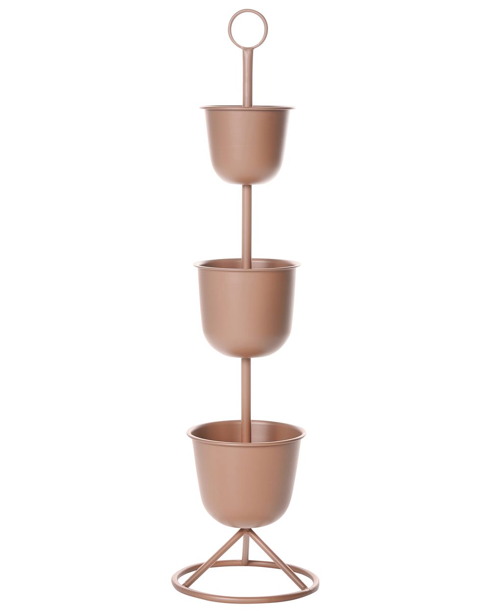 Supporto per vasi RENGE 28 cm Metallo Marrone