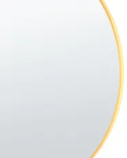 Specchio ANNEMASSE 80 cm 80 cm Metallo Oro_844164